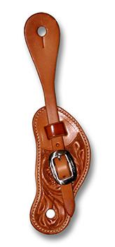 Sporenriemen Flower hell klein - Superior Saddlery