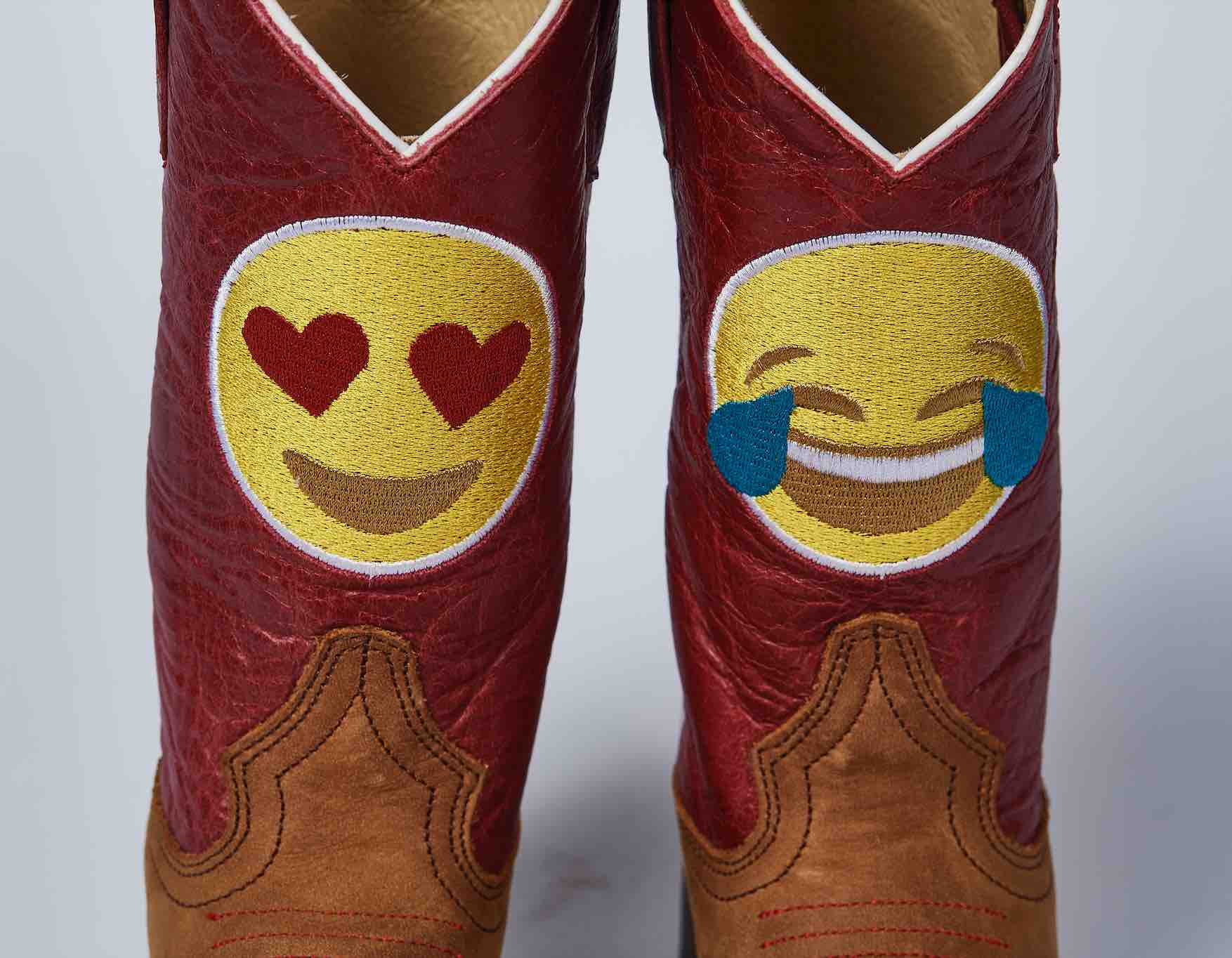 Macie Bean Kids - Stiefel Smiley Hans Cognac