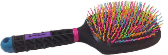 Rainbow Paddle Brush large von Tail Tamer
