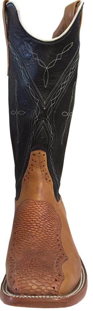 Rio's of Mercedes Herrenstiefel Calf Tan Vintage
