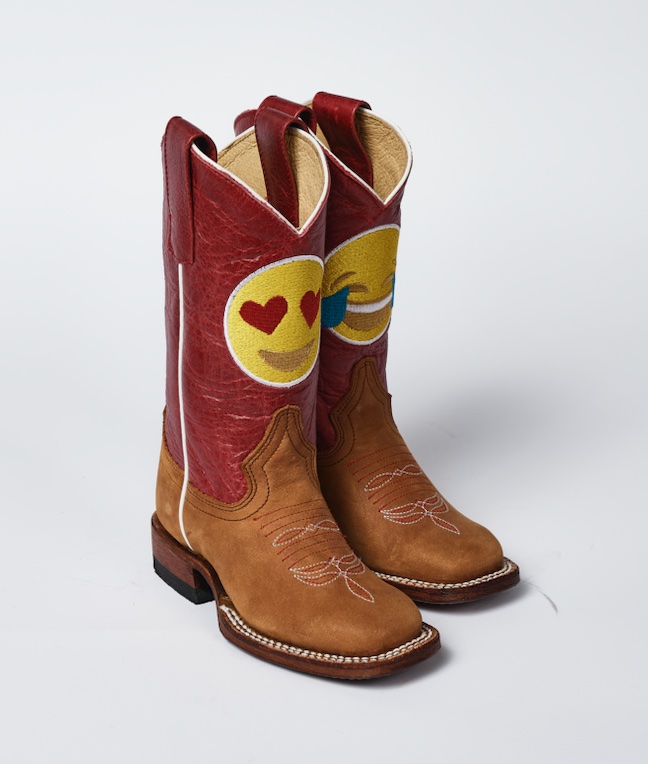 Macie Bean Kids - Stiefel Smiley Hans Cognac