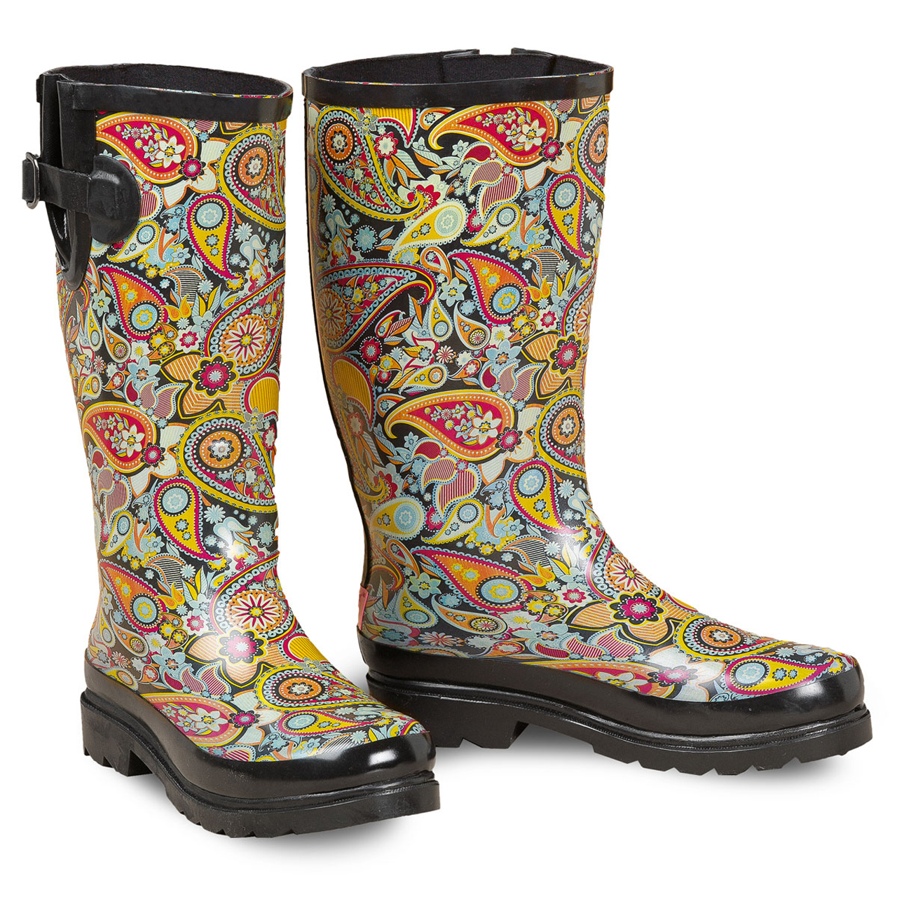 Gummistiefel Damen Paisley