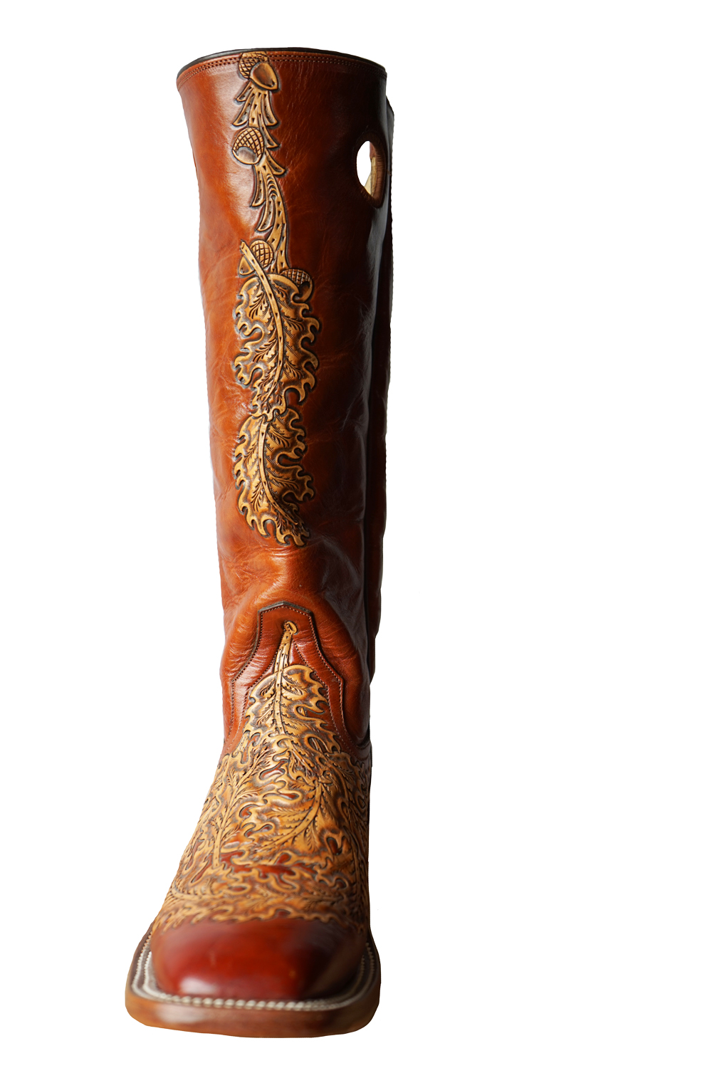 Acorn Hand Tooled Ladys Rio's Stiefel
