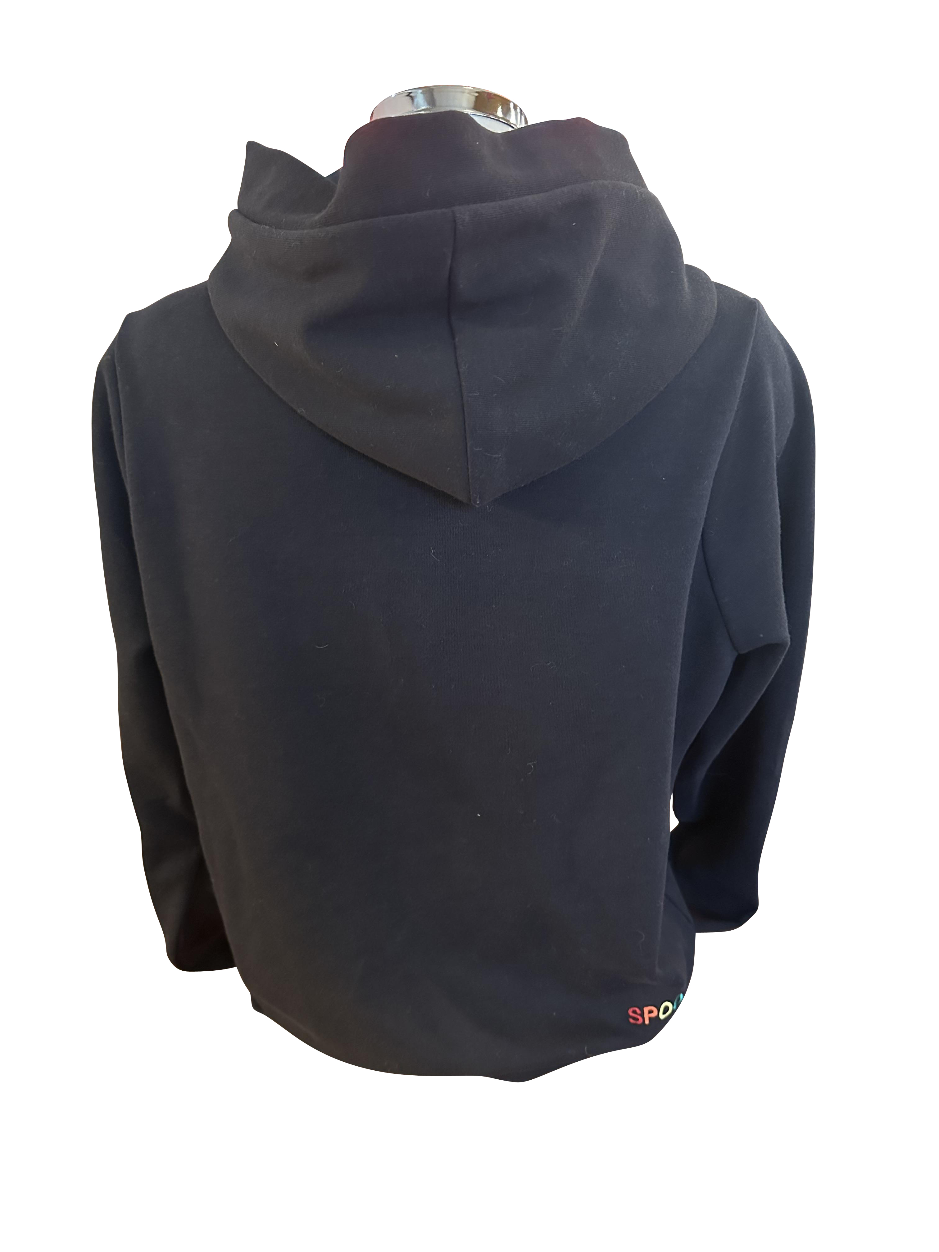Hoody Rainbow in navy blue