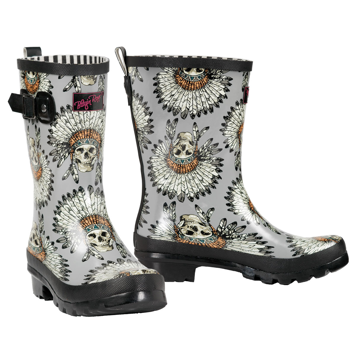 Gummistiefel Damen Remi Grey