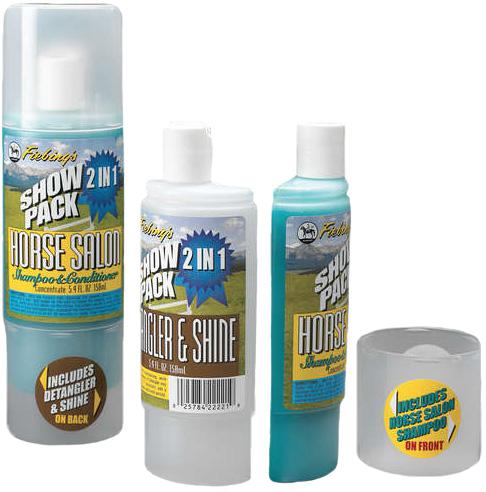 2 in 1 Showpack "Pferdepflege" von Fiebing's 316 ml