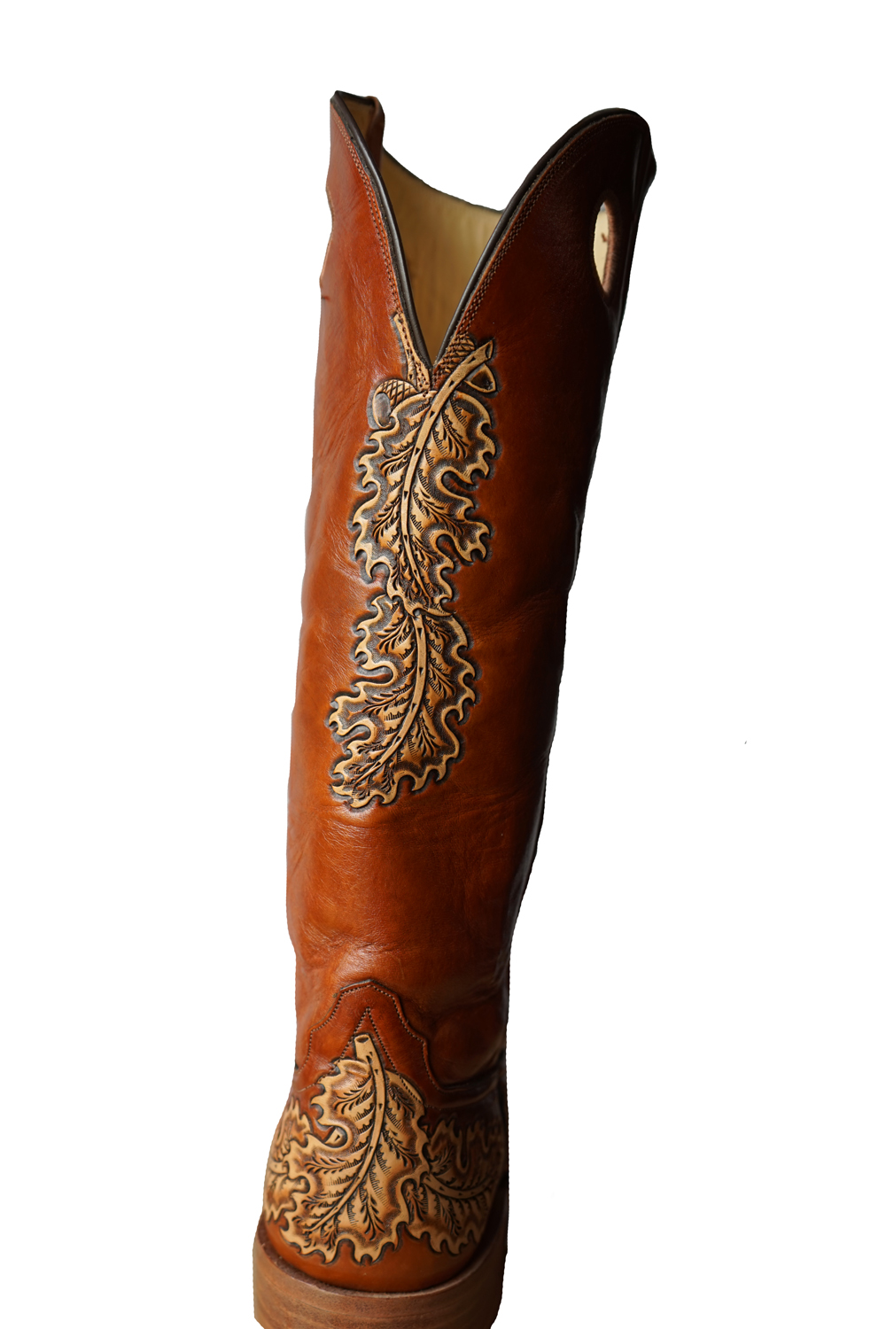 Acorn Hand Tooled Ladys Rio's Stiefel