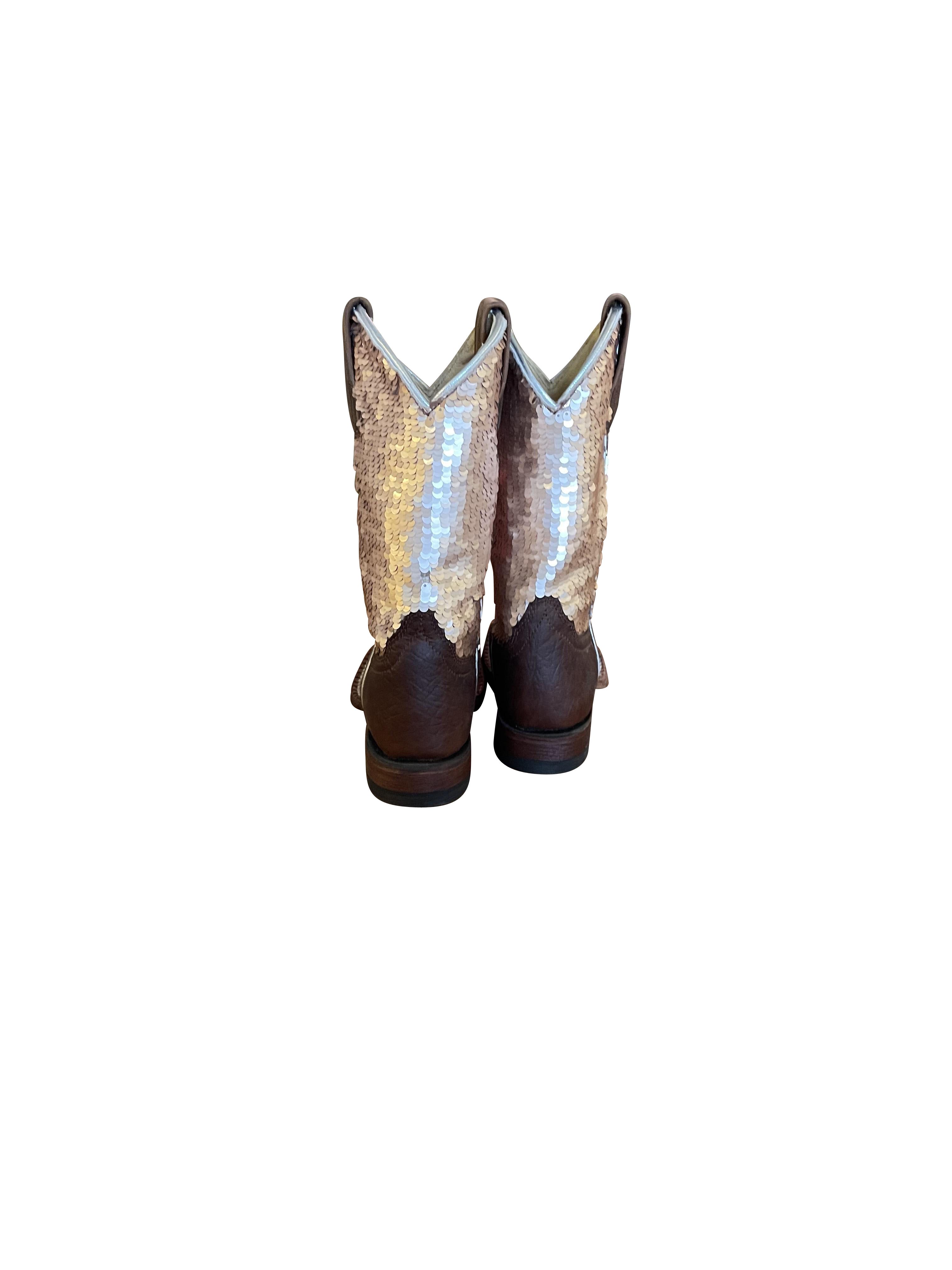Stiefel MB Kids Distressed Bison