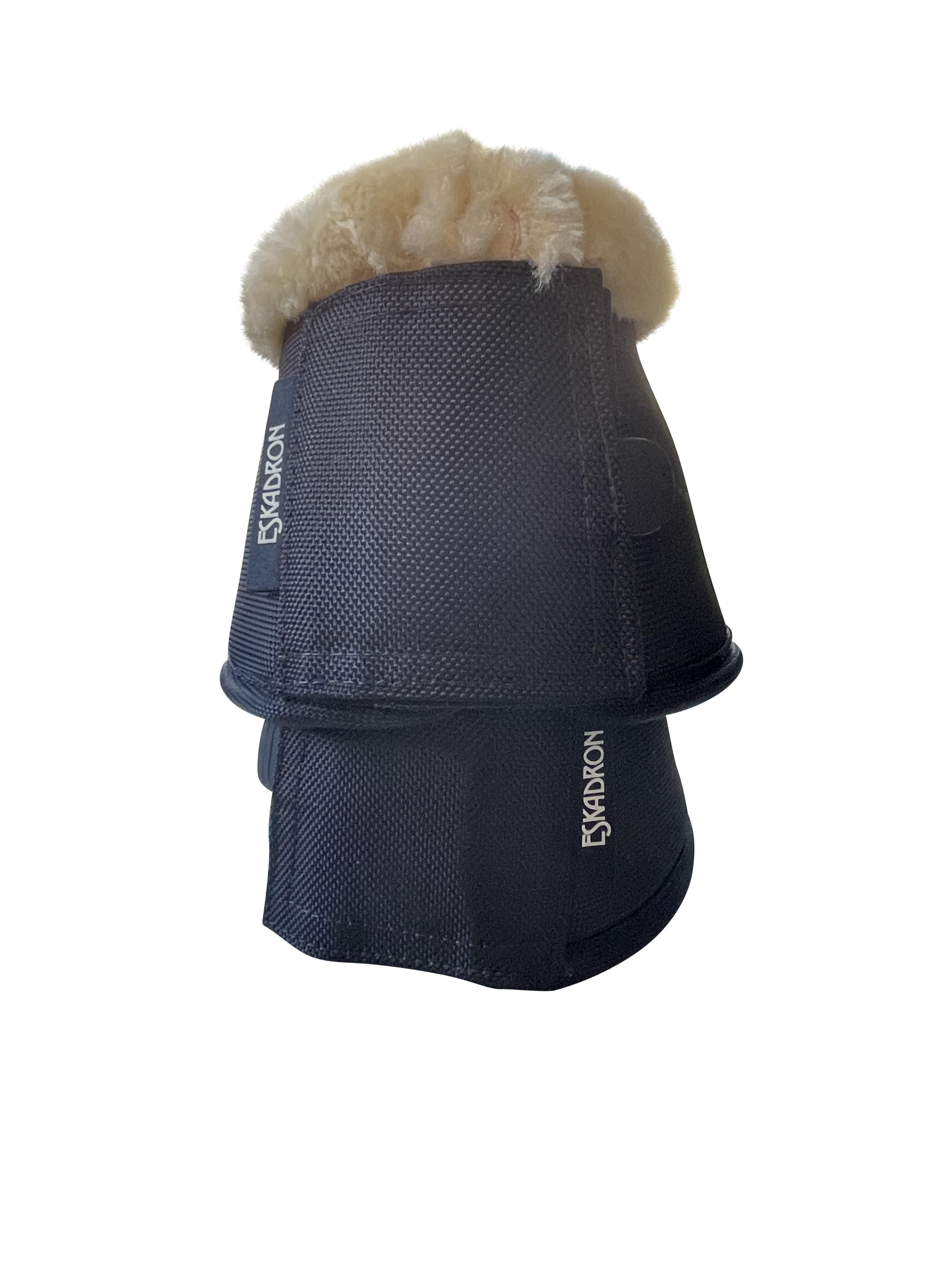 Eskadron Hufglocken Faux Fur dunkelblau