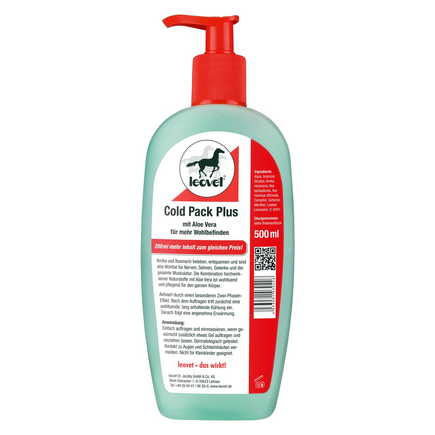 Cold Pack Plus von Leovet 500 ml