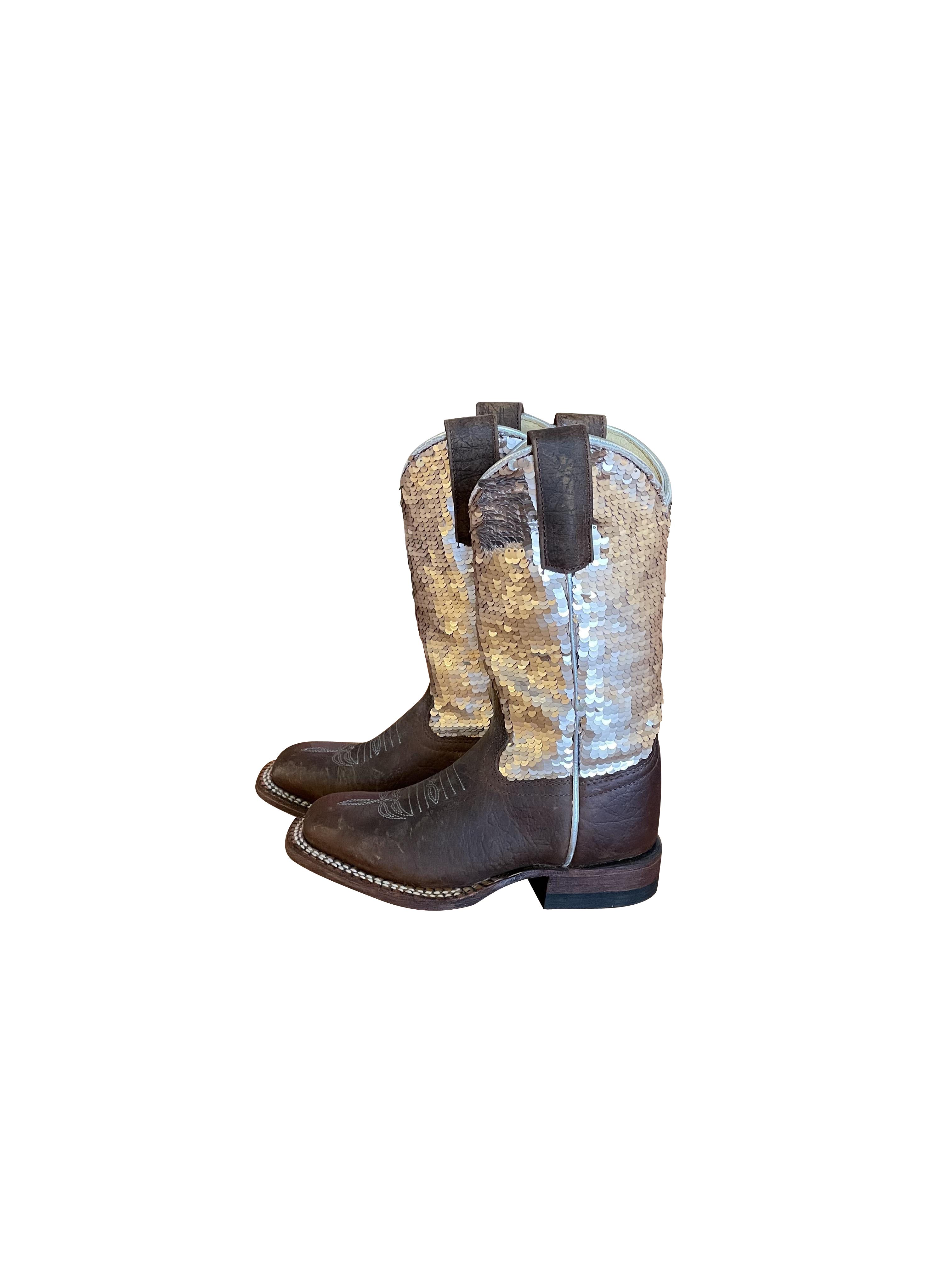 Stiefel MB Kids Distressed Bison