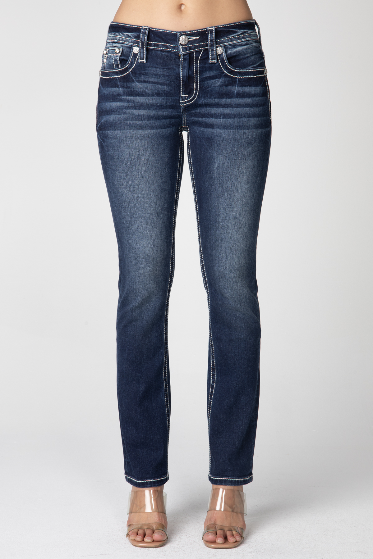 Miss Me Jeans Feather Wing