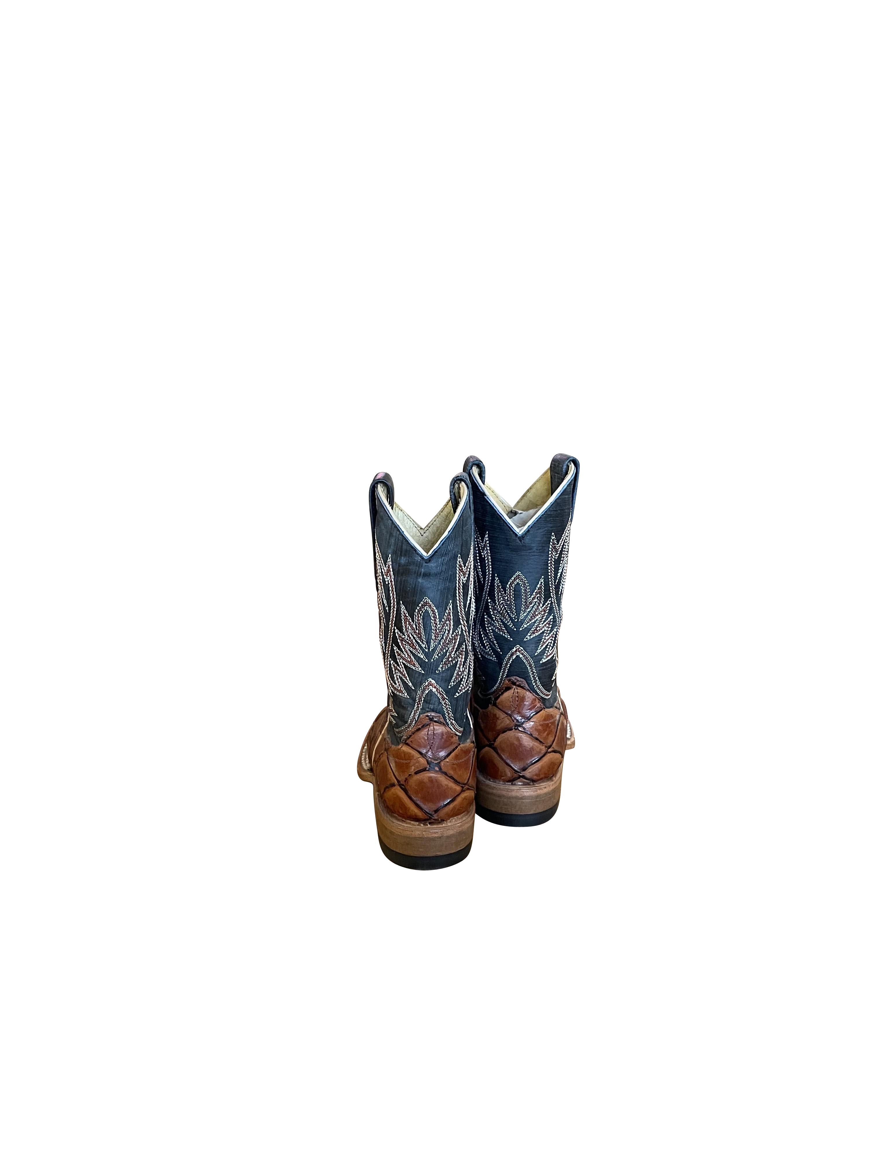 Stiefel HP Kids Filet of fish/Cognac