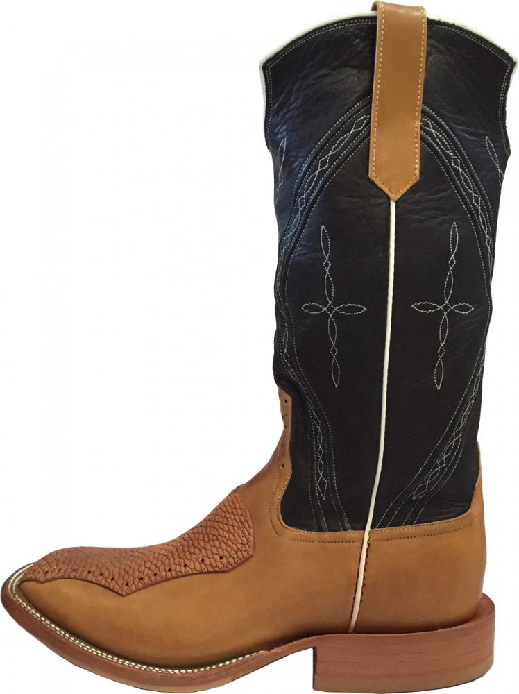 Rio's of Mercedes Herrenstiefel Calf Tan Vintage