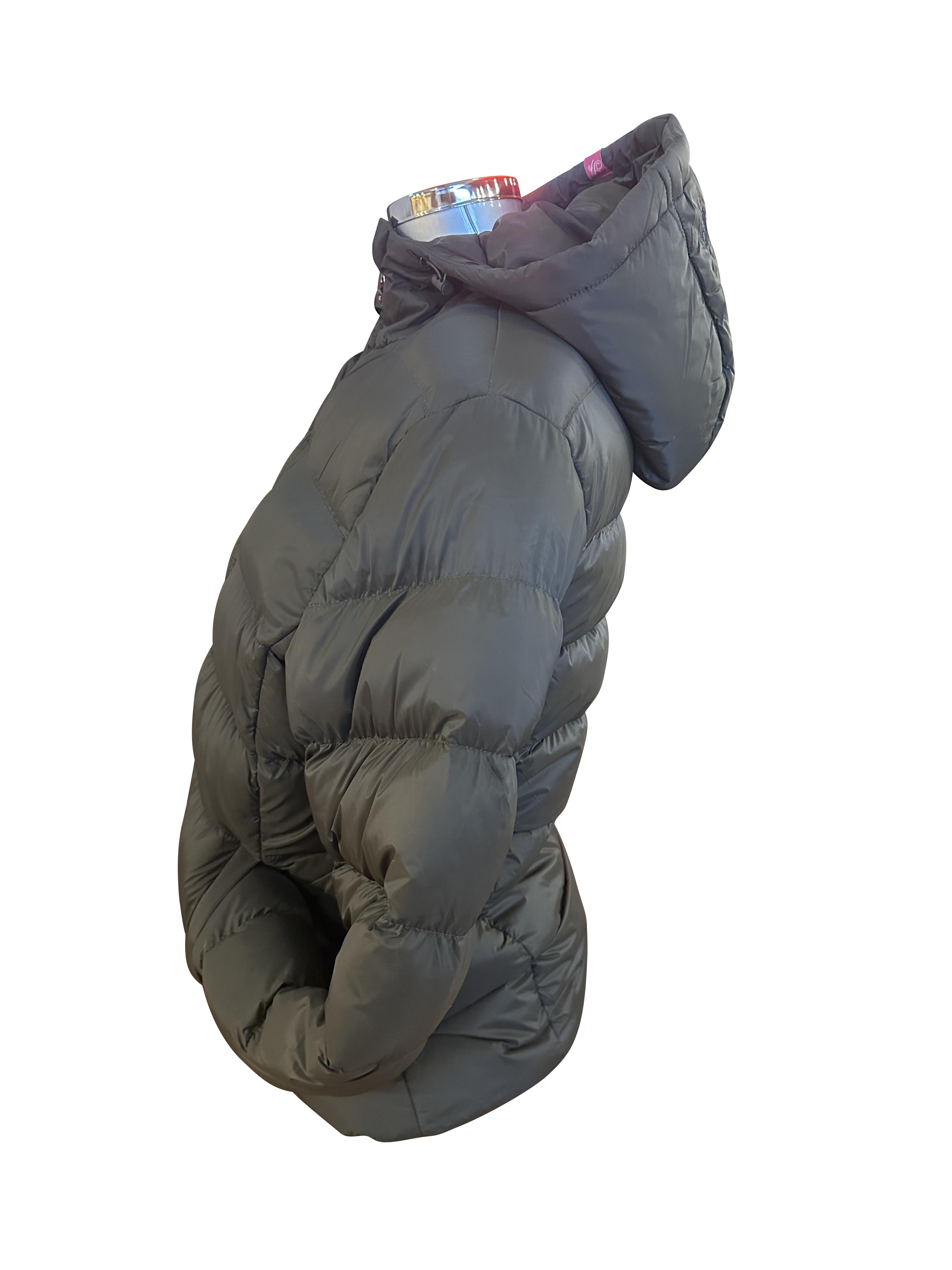 Winterjacke Maxi in olive