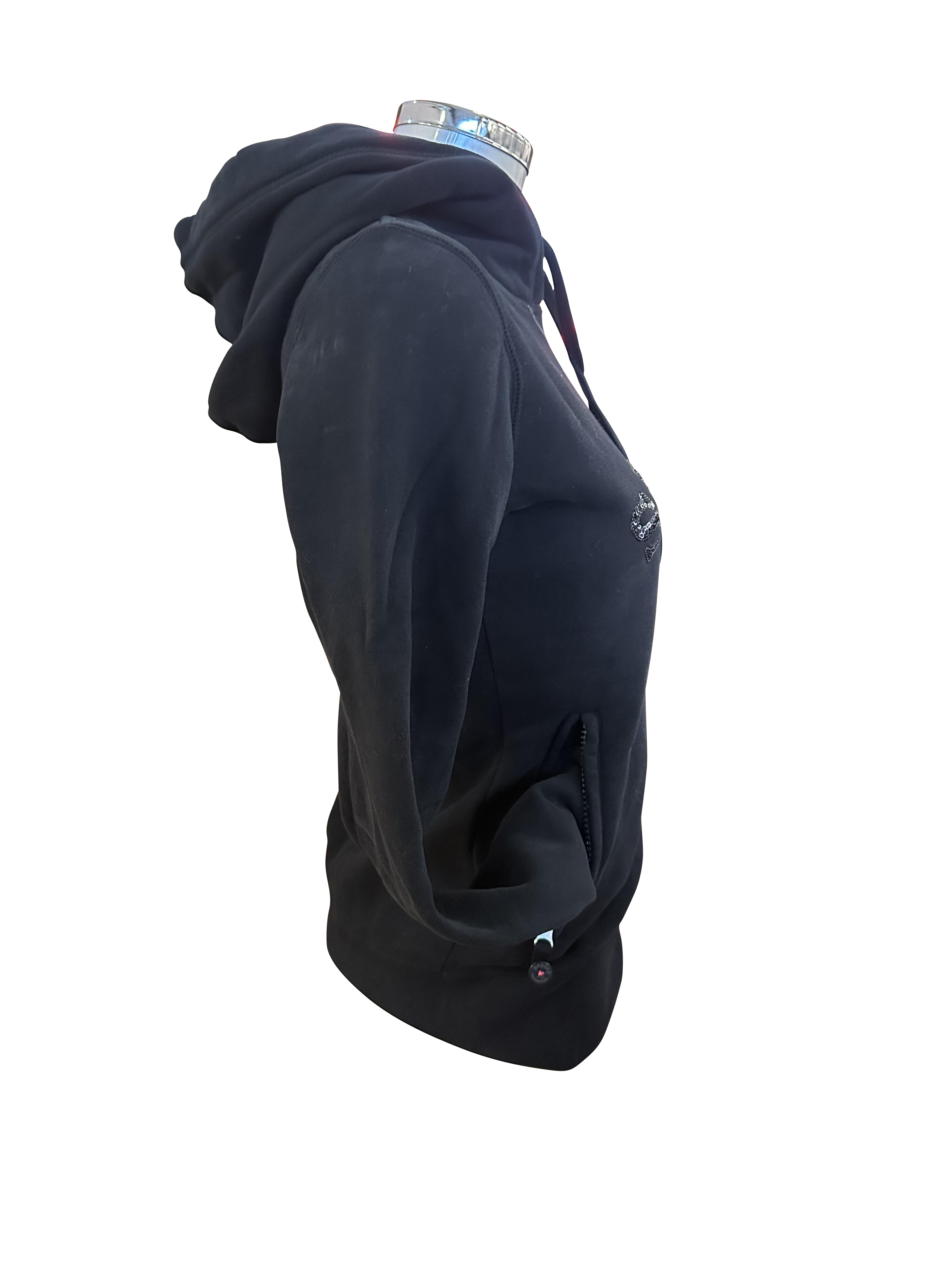 Hoody Awe Sequin in navy blue