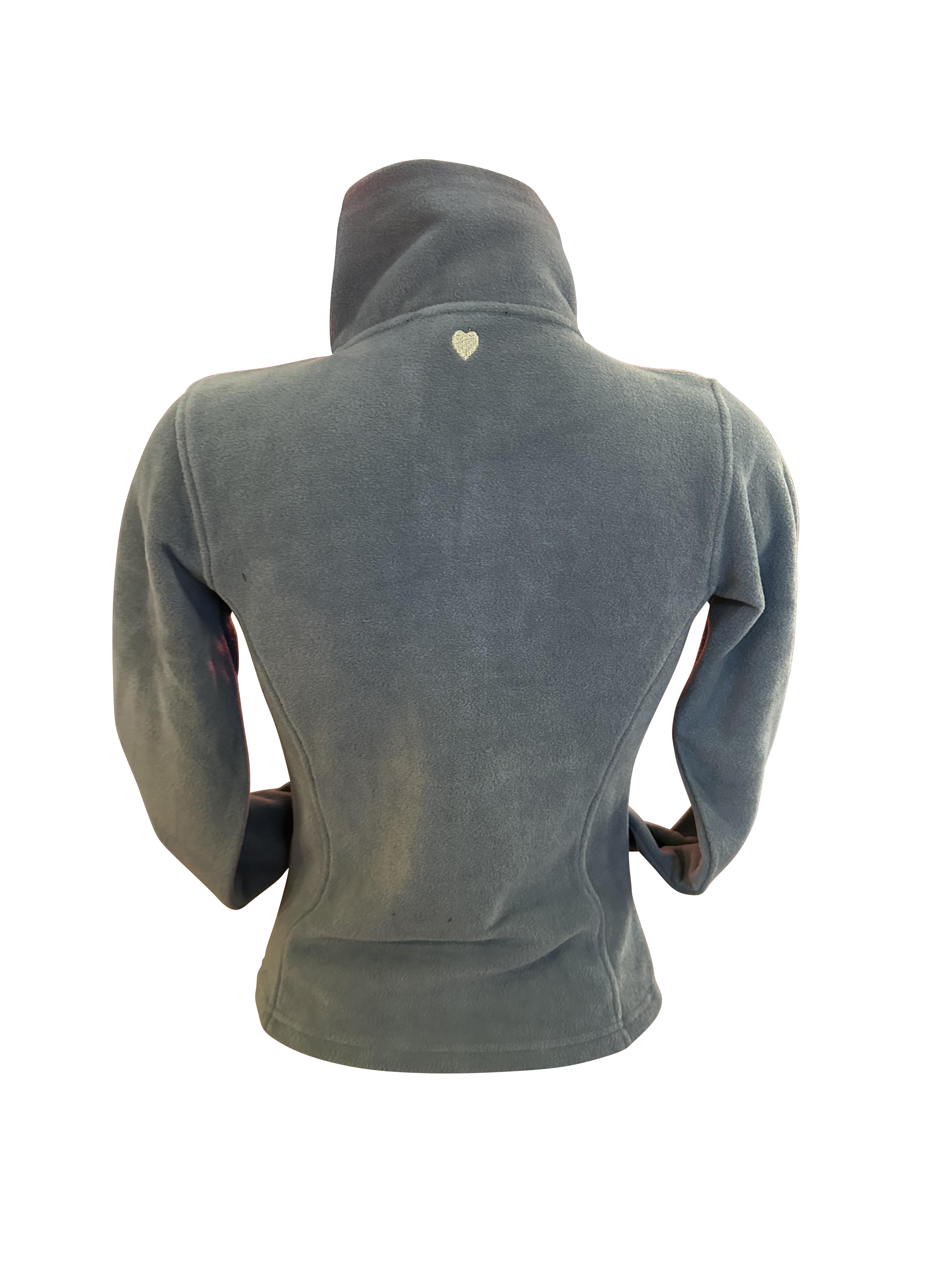 Fleece Jacke Amber dove blue