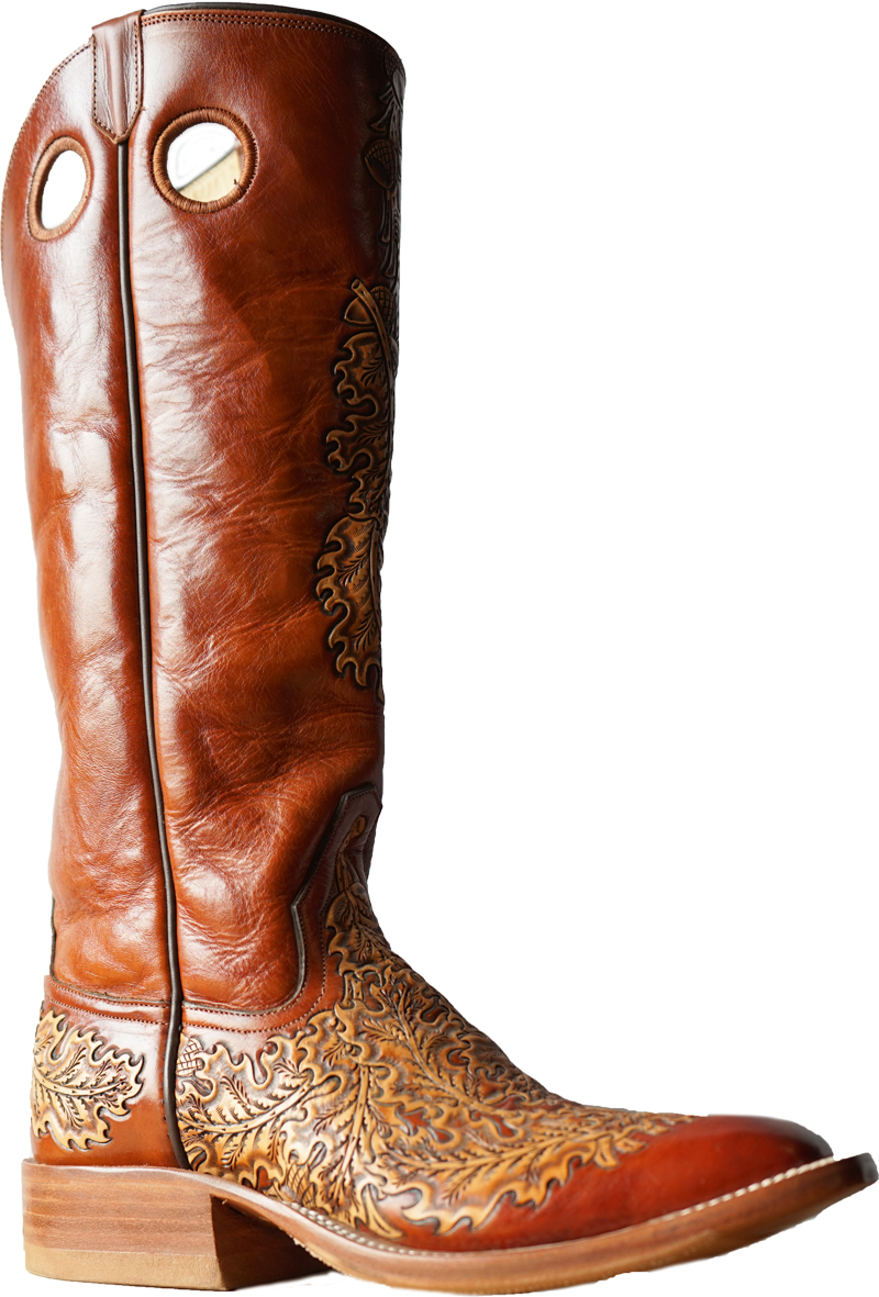 Acorn Hand Tooled Ladys Rio's Stiefel