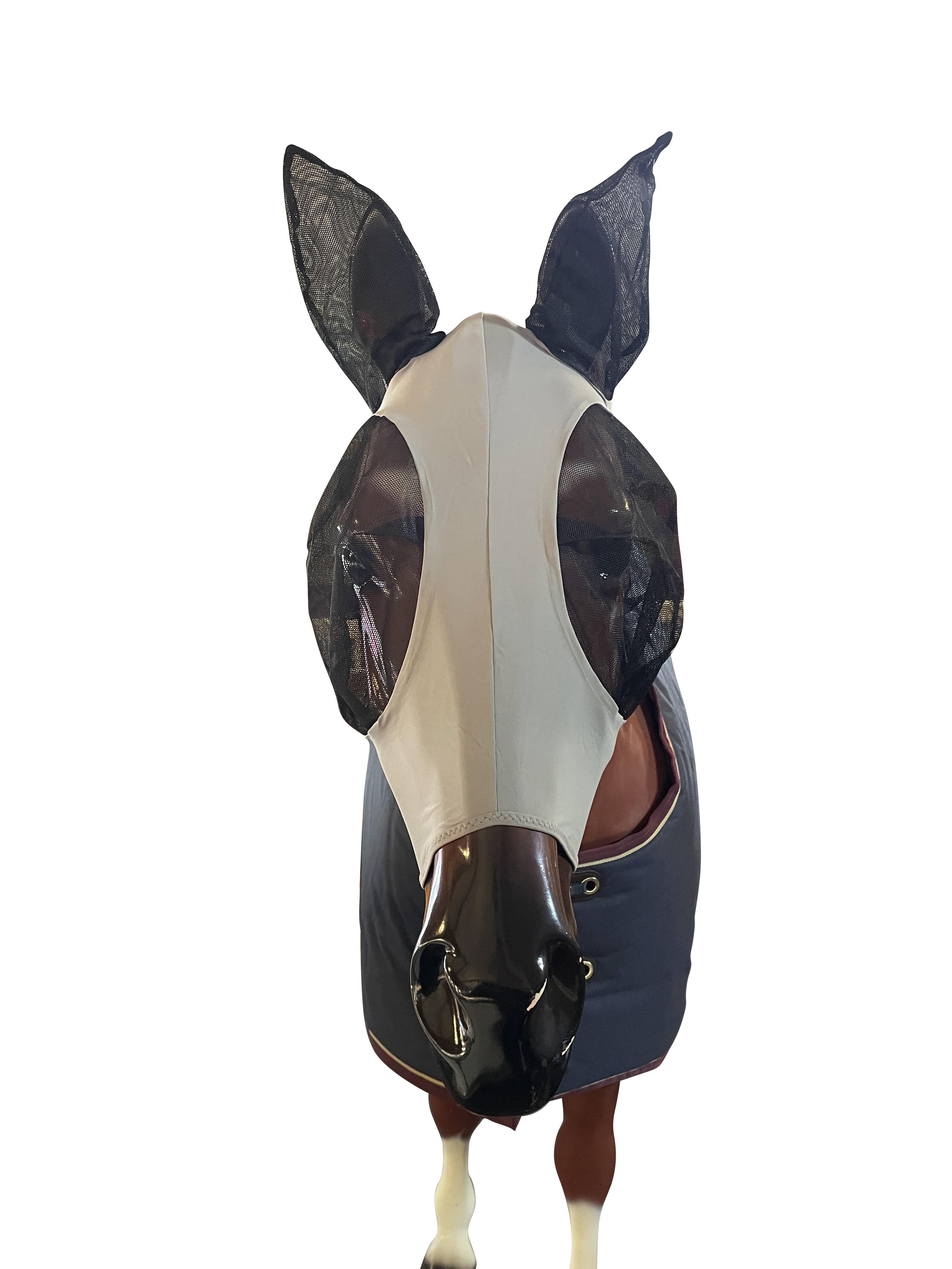 Flymask Silver Grey