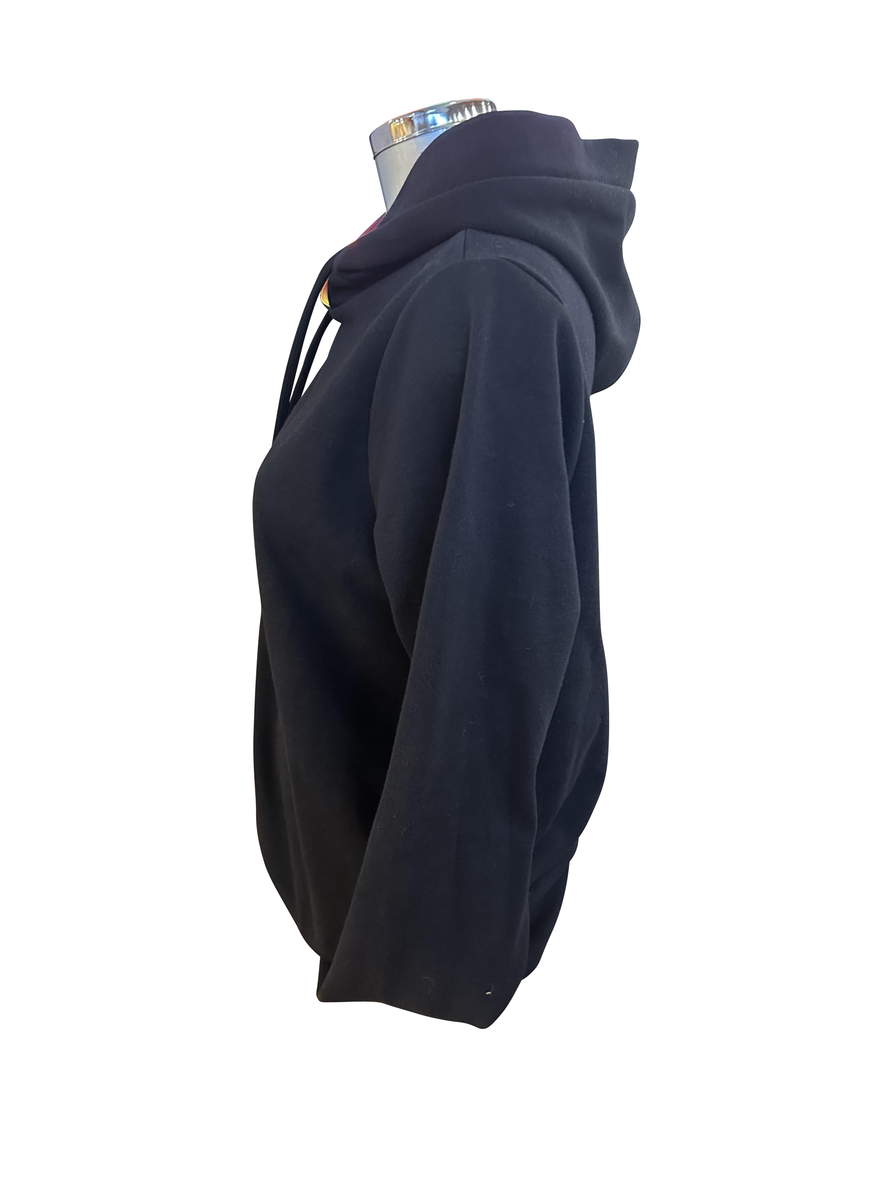 Hoody Rainbow in navy blue