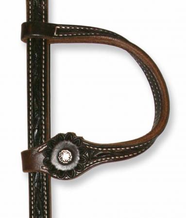 Einohr Flower dunkel SV - Superior Saddlery