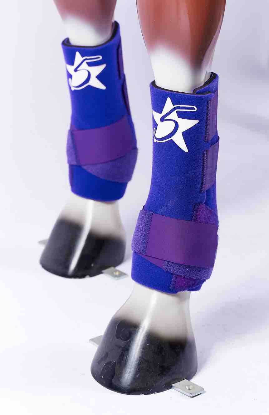 5 Star - Boots Purple Medium