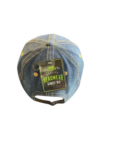 Cap Rosa Schleife/Jeans