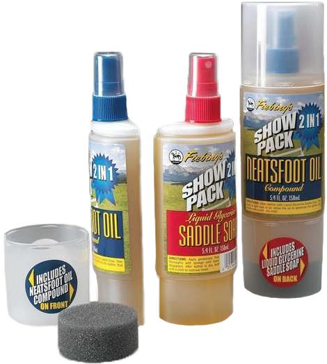 2 in 1 Showpack "Sattelpflege" von Fiebing's 316 ml