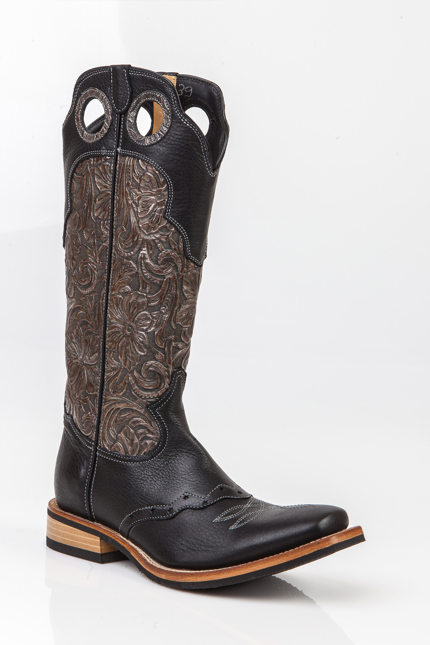 Secchiari Damen Stiefel long top black